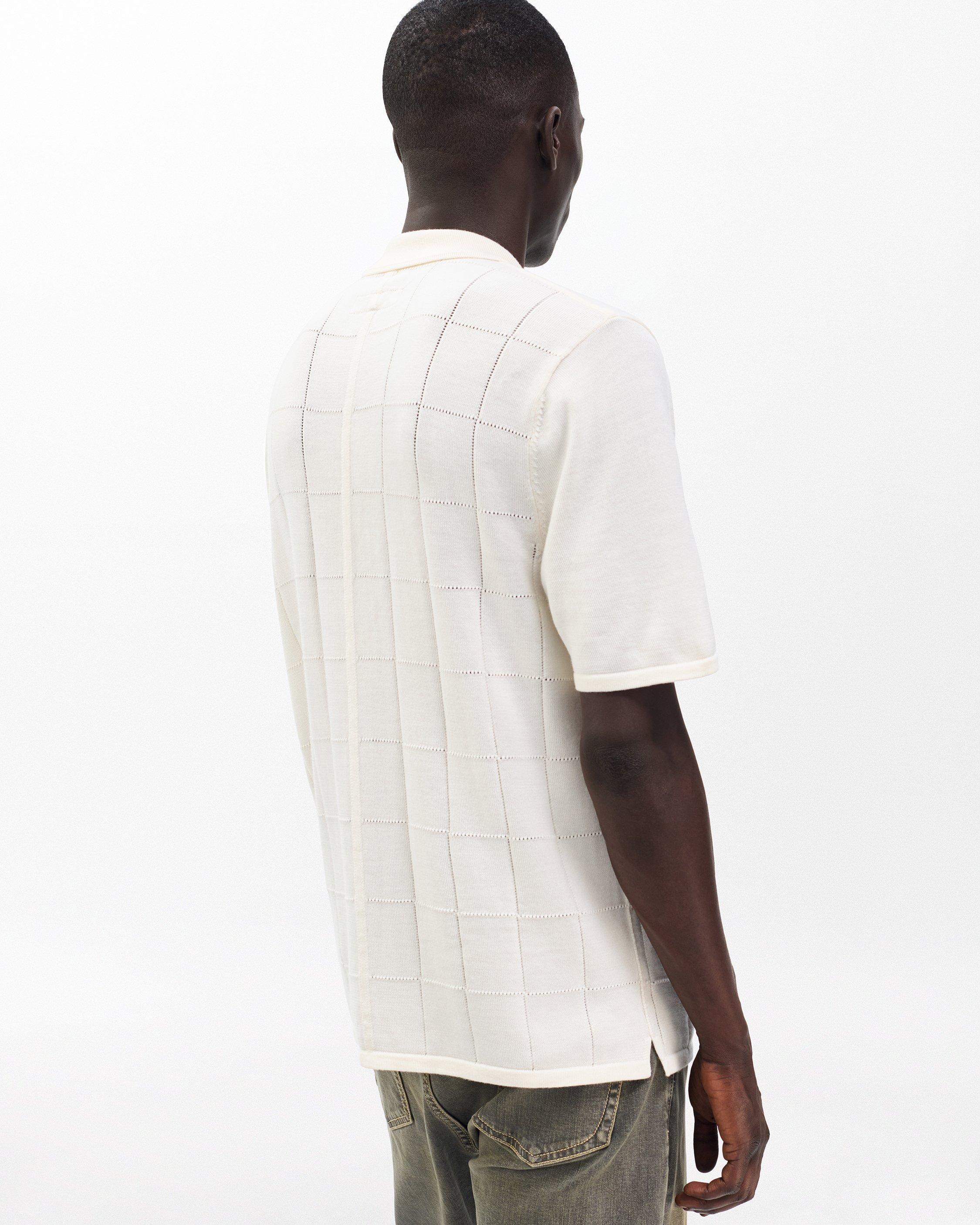 Dalton Windowpane Knit Shirt by RAG&BONE