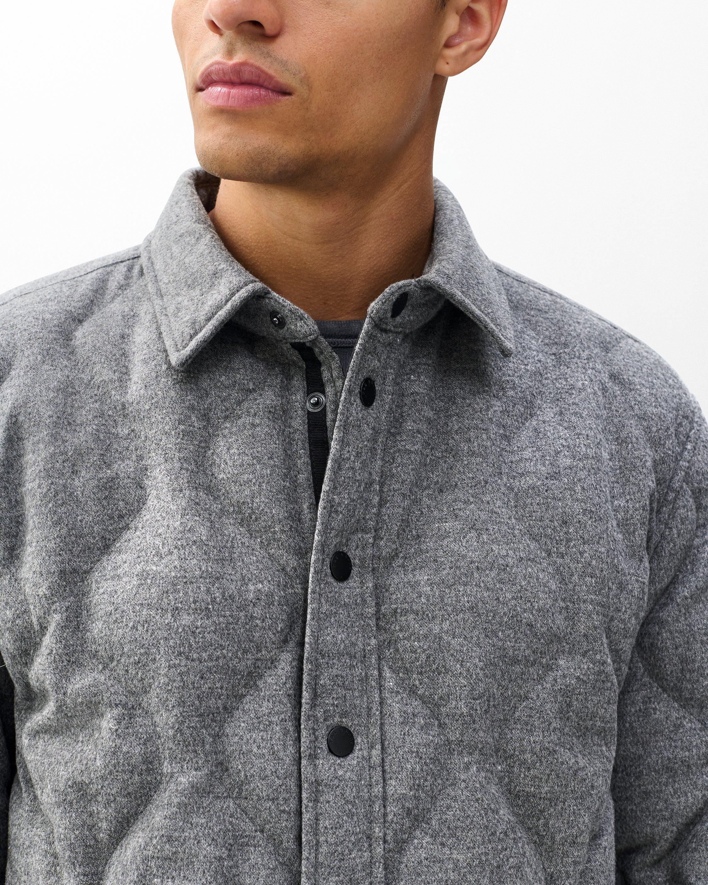 Dane Wool-Cashmere Quilted Shirt Jacket by RAG&BONE