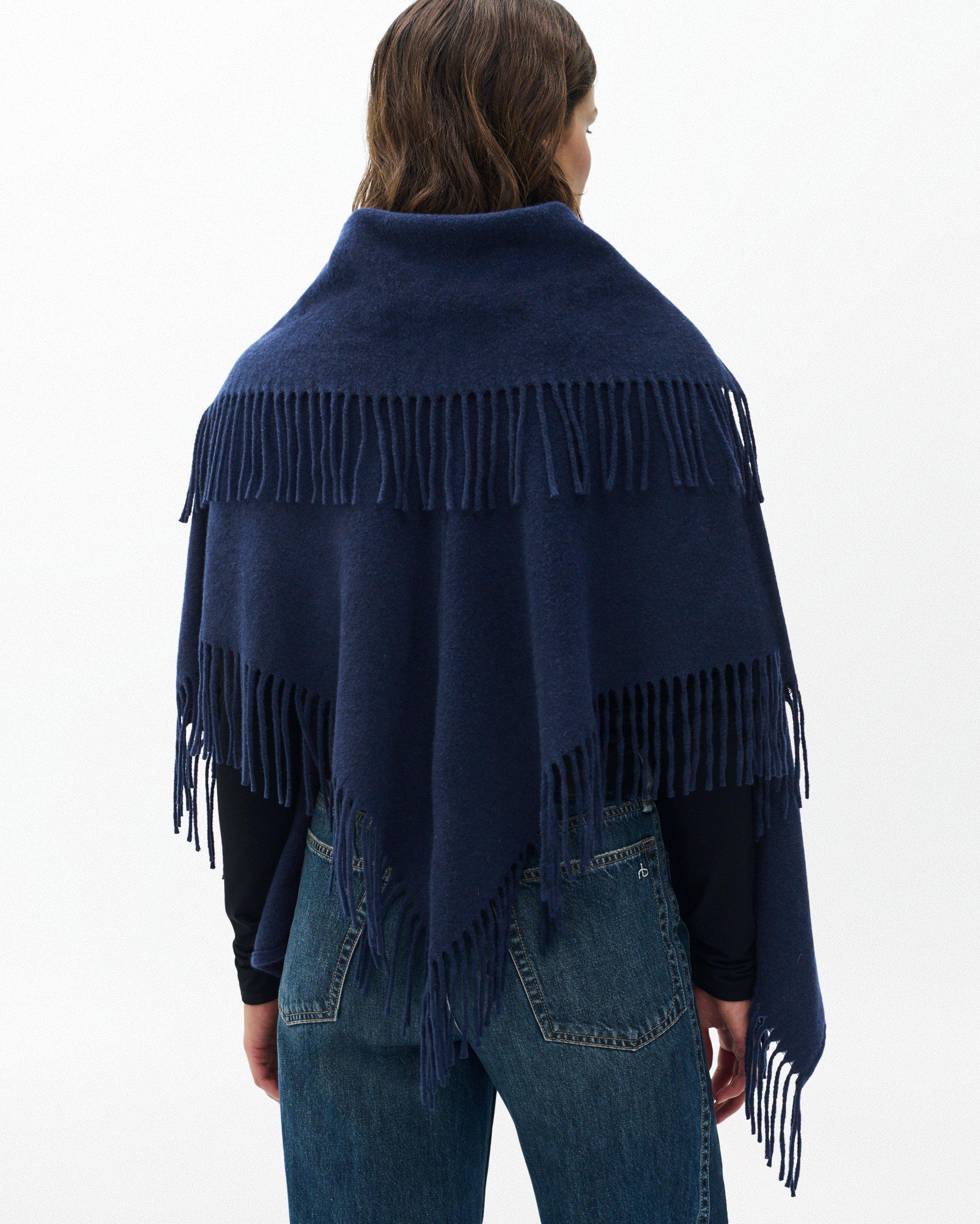 Darcey Italian Wool Cowl Poncho by RAG&BONE