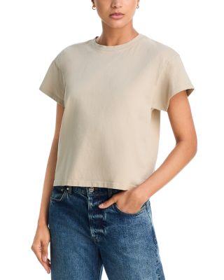 Distressed Washed Kelly Boxy Tee by RAG&BONE
