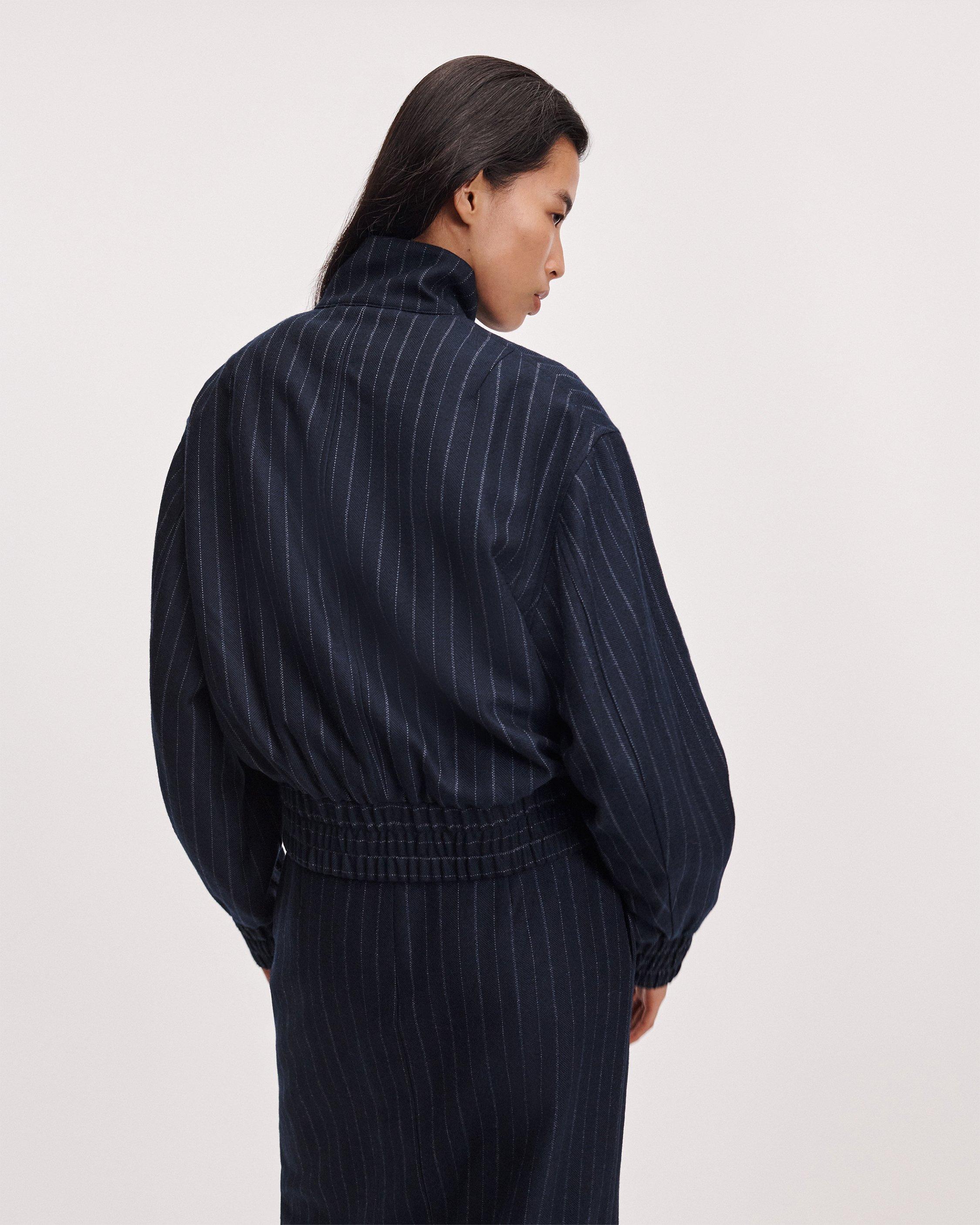 Eliza Striped Bomber Jacket by RAG&BONE