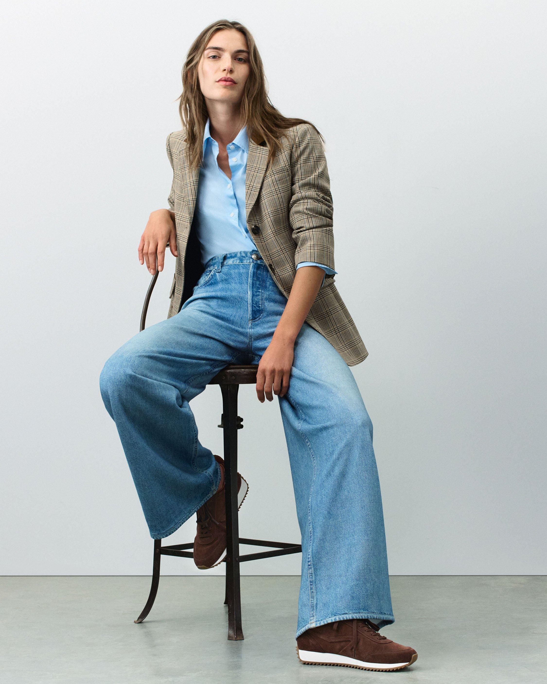 Evia Plaid Blazer by RAG&BONE