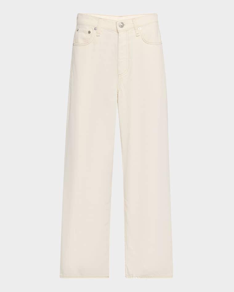 Featherweight Andi High-Rise Wide-Leg Jeans by RAG&BONE
