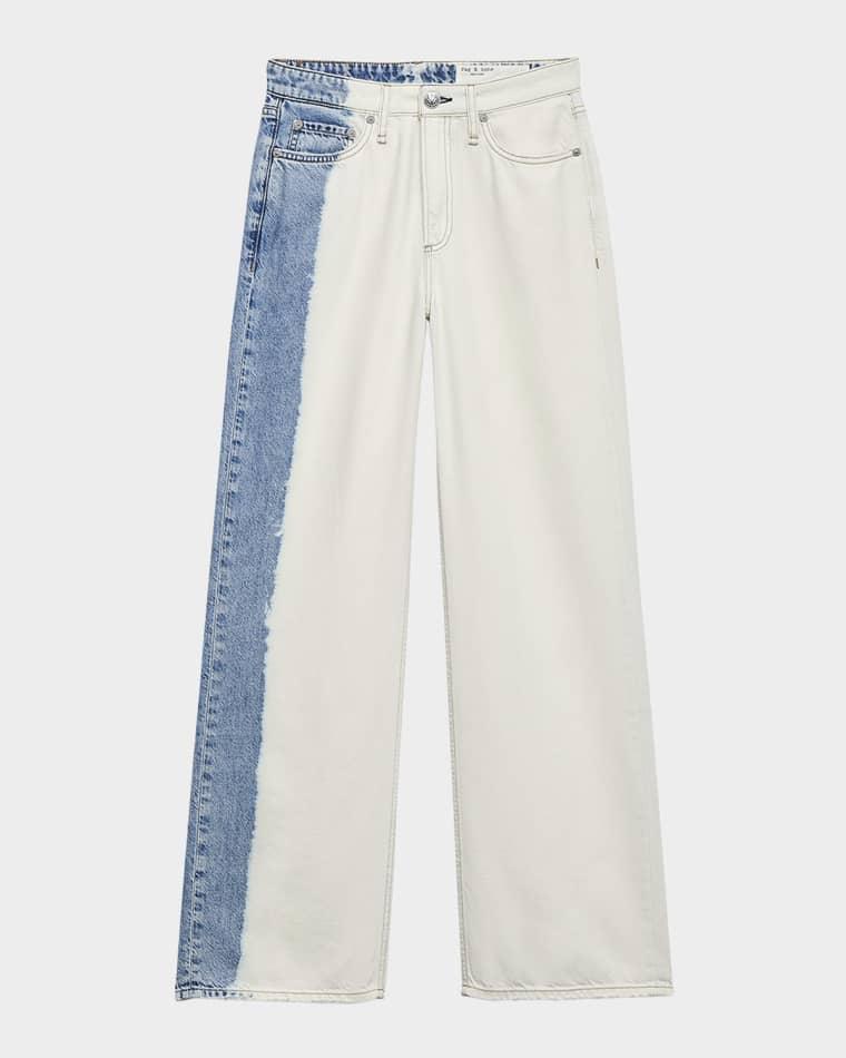 Featherweight Logan Wide-Leg Jeans by RAG&BONE