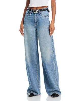 Featherweight Sofie High Rise Wide Leg Jeans in Beverly by RAG&BONE