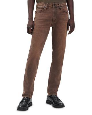 Fit 2 Authentic Stretch 32" Slim Fit Jeans in Brownstone by RAG&BONE