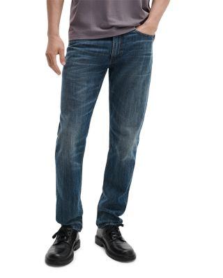 Fit 2 Authentic Stretch Slim Fit 33" Jeans in Clay by RAG&BONE
