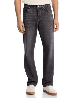 Fit 4 rb Miramar 32" Straight Fit Sweatpant Jeans in Faded Black by RAG&BONE
