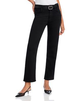 Flexi Harlow Mid Rise Jeans in Black by RAG&BONE