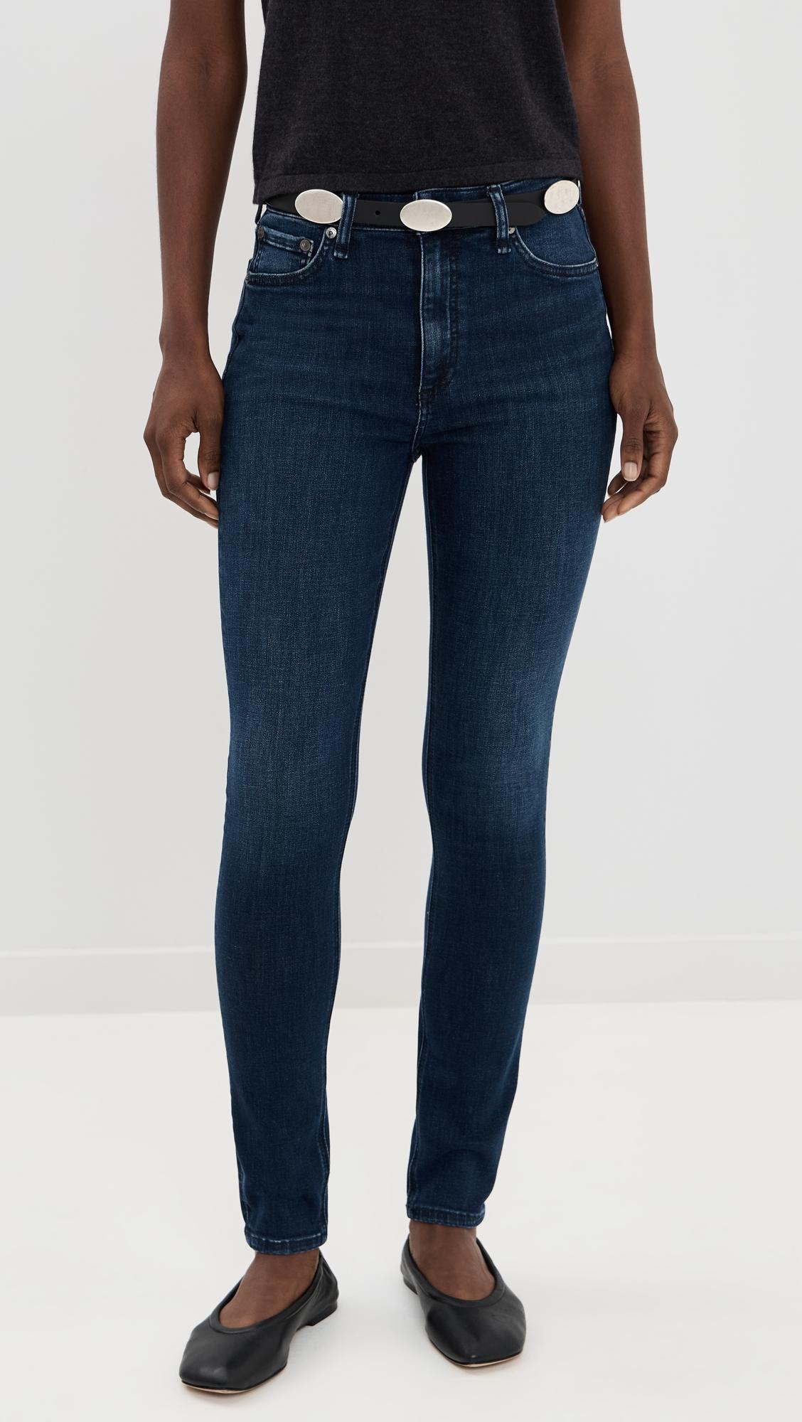 Flexi Nina High Rise Full Length Skinny Jeans by RAG&BONE