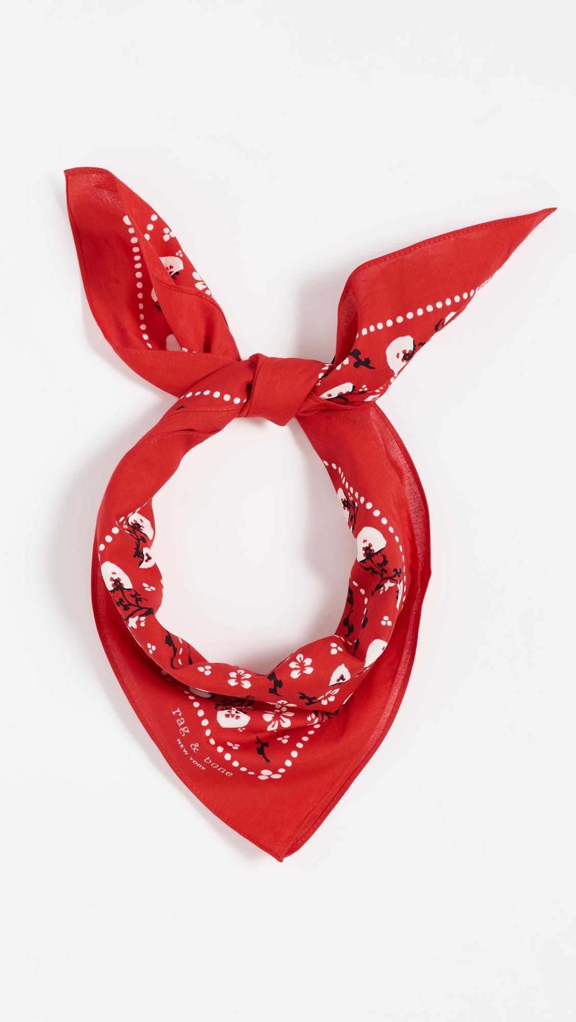 Floral Western Bandana Scarf by RAG&BONE
