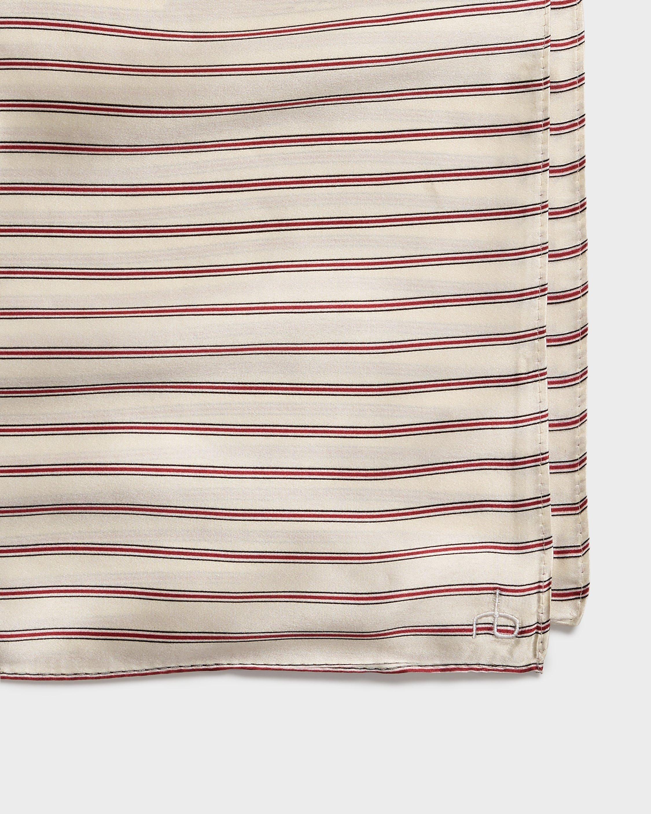 Gail Italian Striped Silk Scarf by RAG&BONE