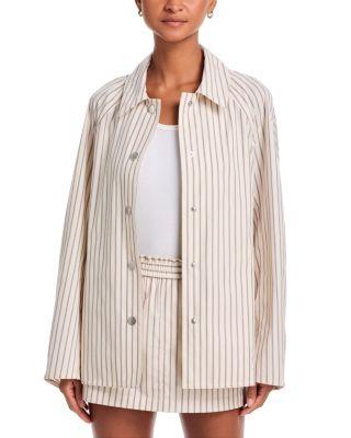 Gayle Striped Trench Coat by RAG&BONE