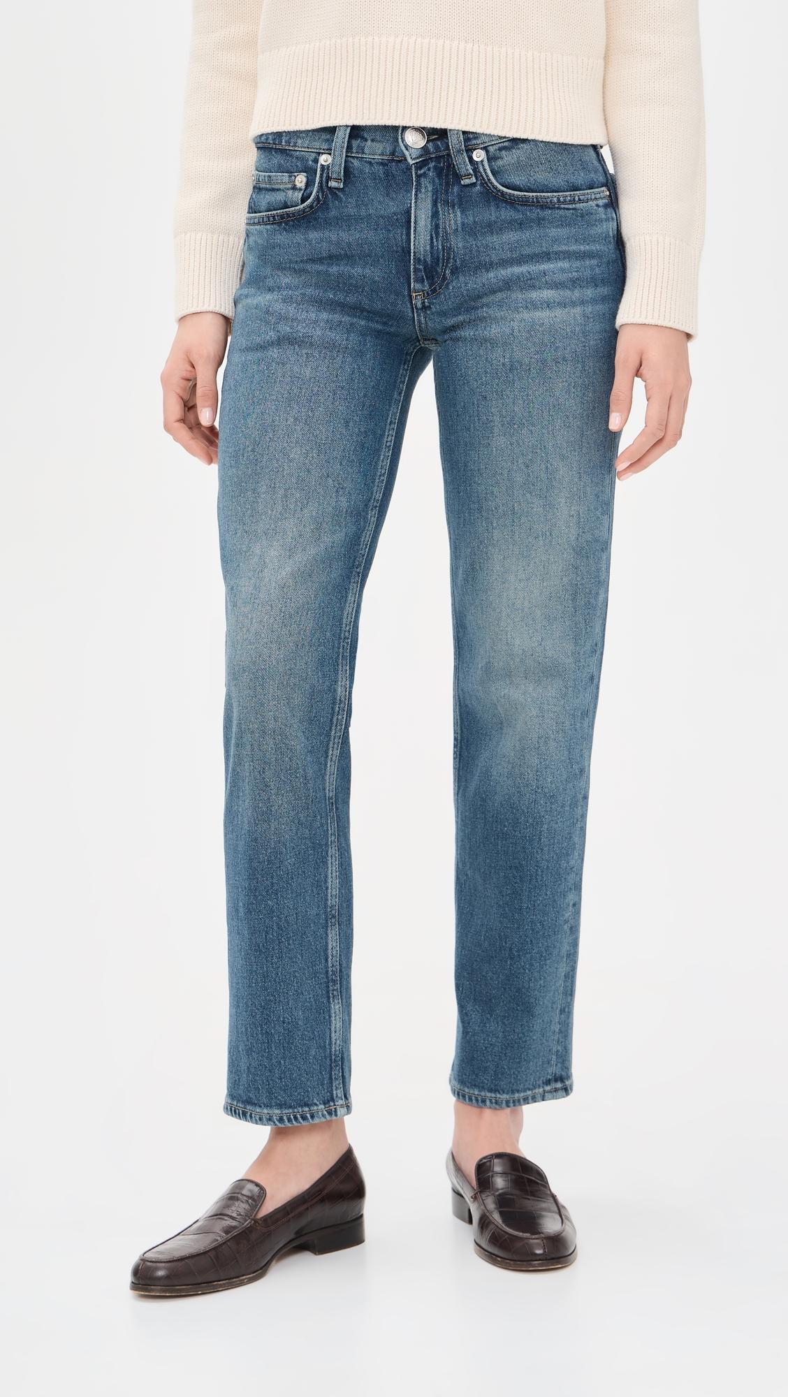 Harlow Low Rise Ankle Straight Jeans by RAG&BONE