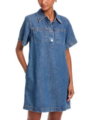 Hayley Denim Mini Dress by RAG&BONE