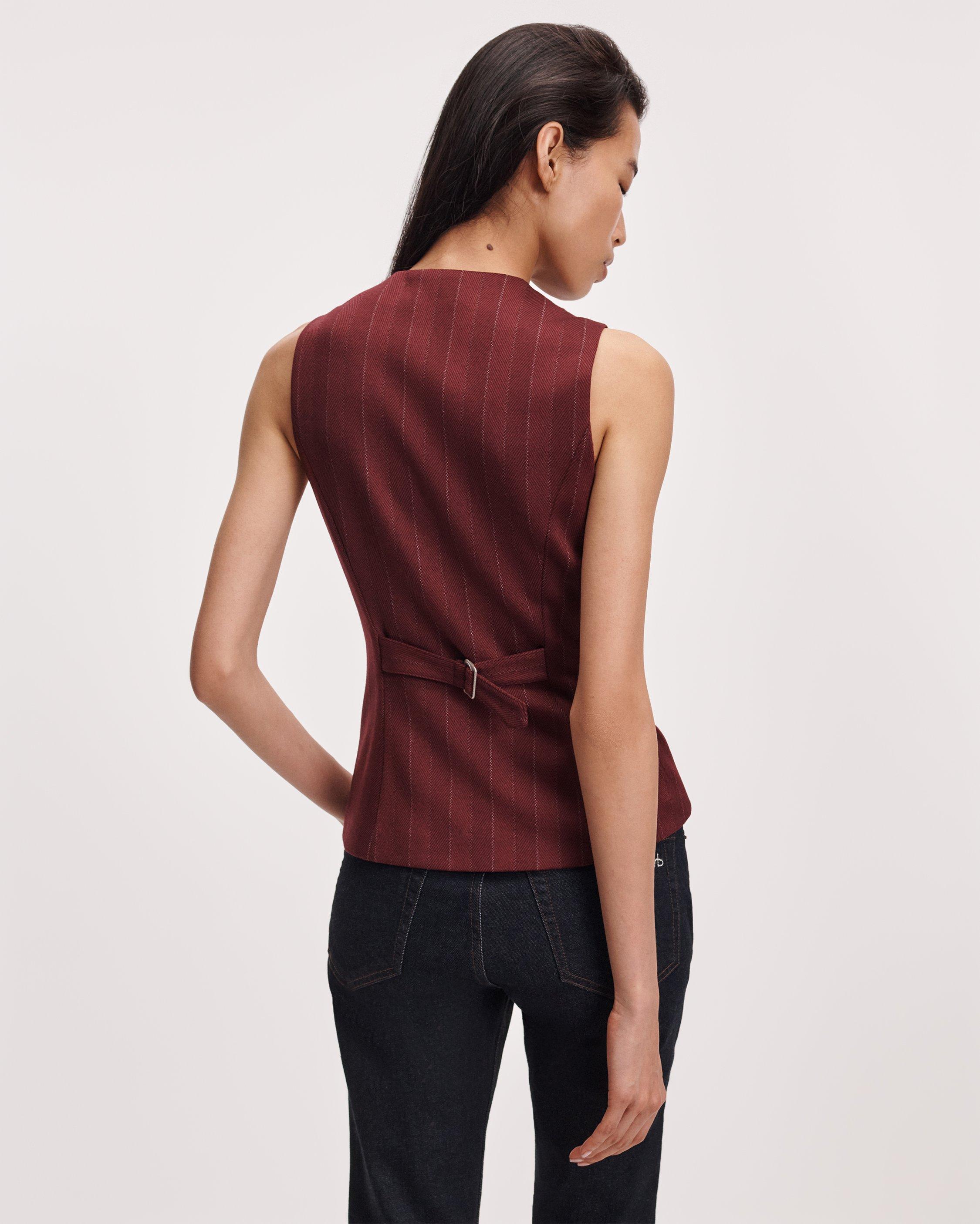 Irina Refine Knit Jacquard Vest by RAG&BONE