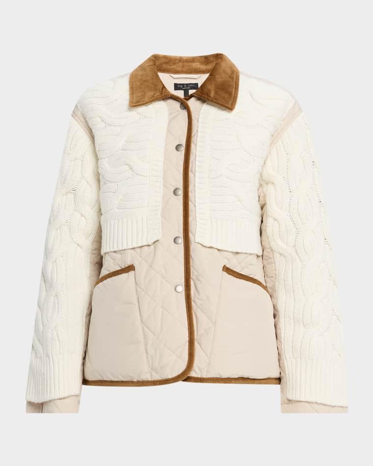 Ivy Mixed-Media Jacket by RAG&BONE