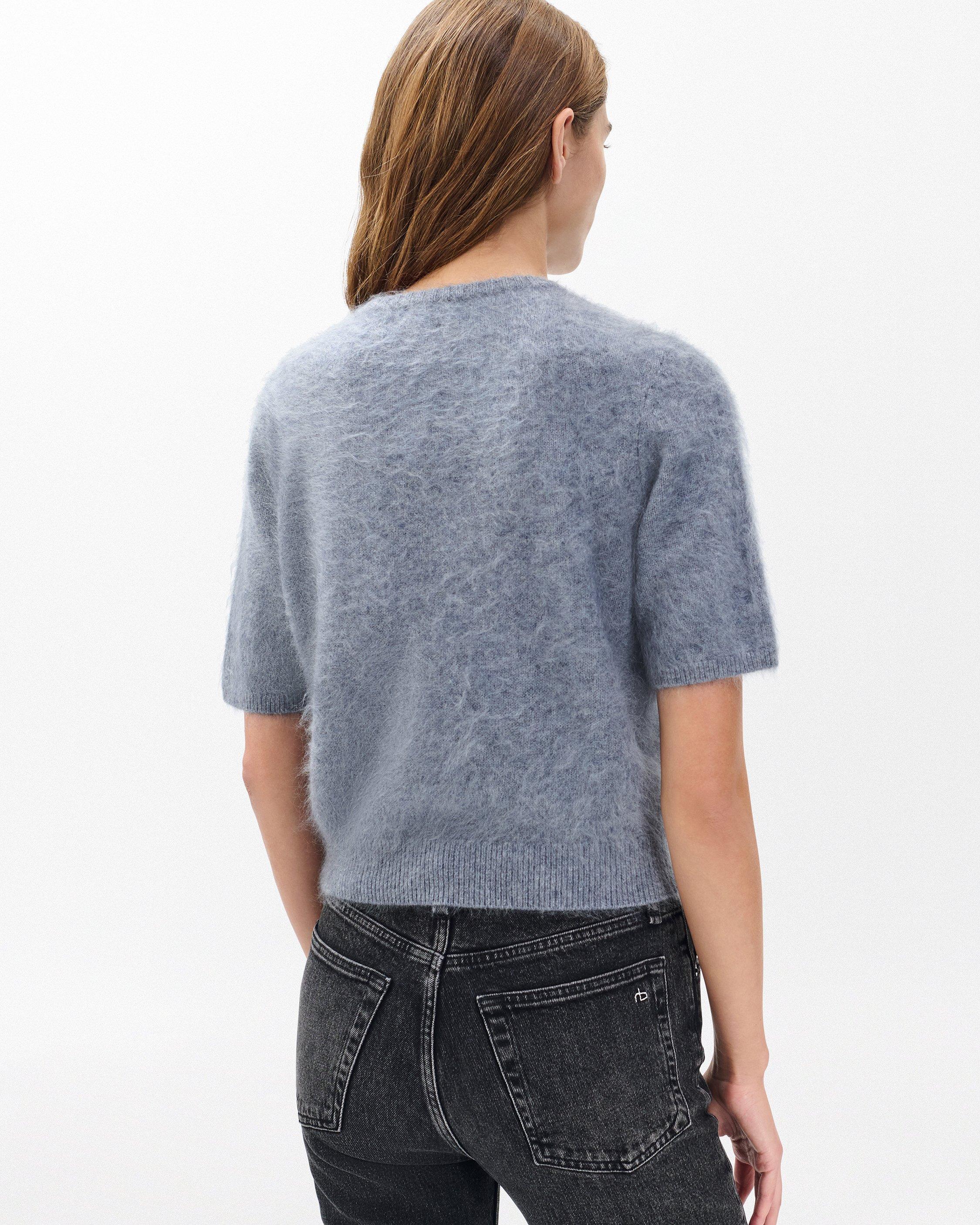 Jada Brushed Short-Sleeve Crewneck by RAG&BONE