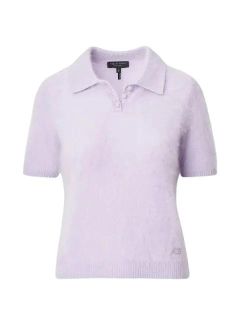 Jada brushed cashmere polo shirt by RAG&BONE