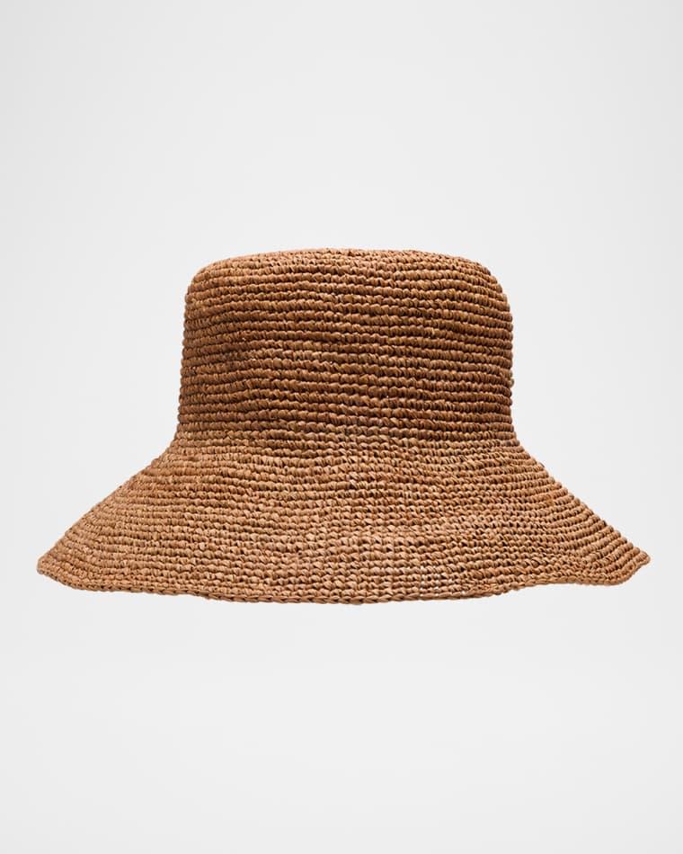 Jade Raffia Bucket Hat by RAG&BONE