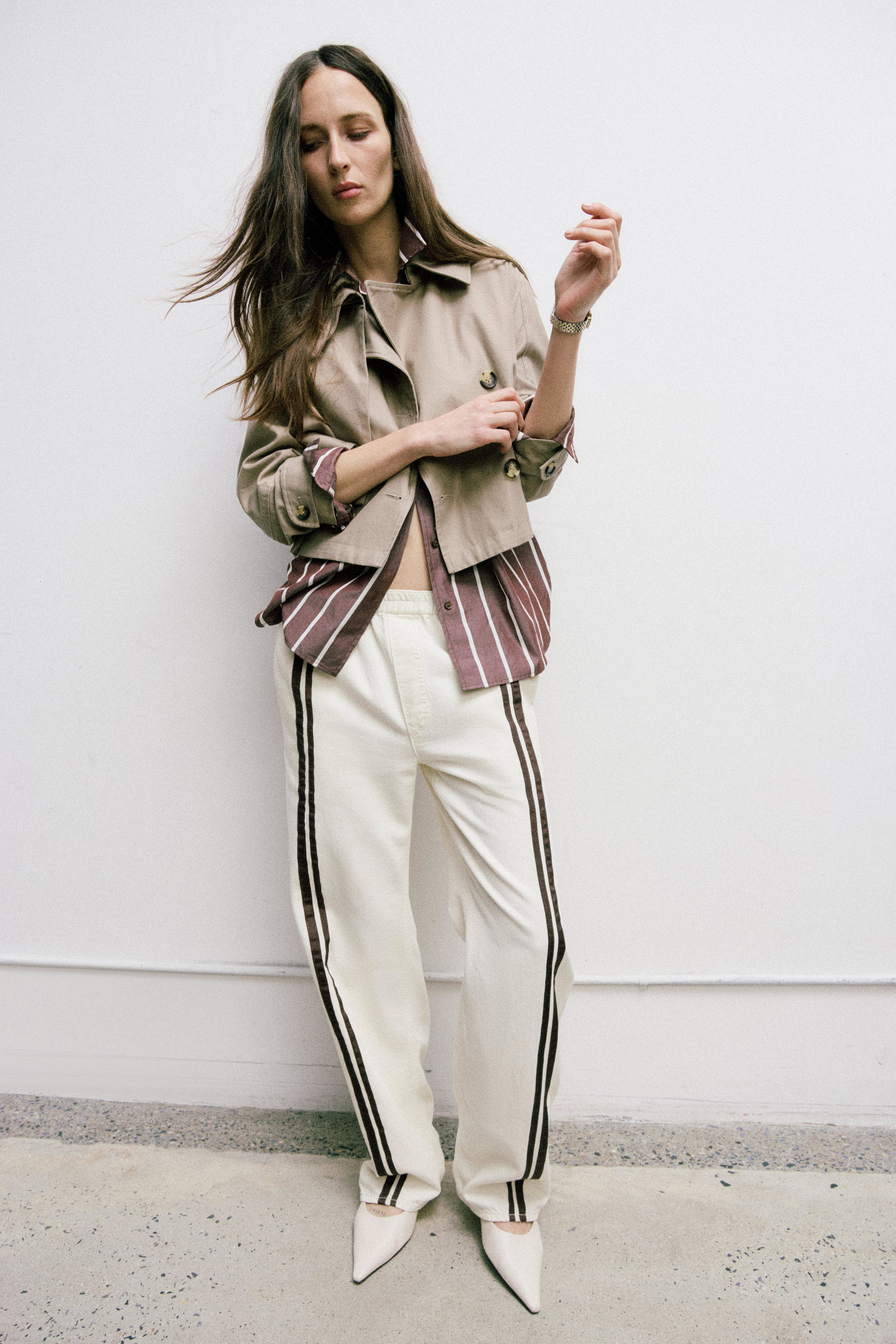 Jamie Cropped Trench Coat by RAG&BONE