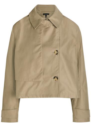 Jamie cropped cotton trench coat by RAG&BONE