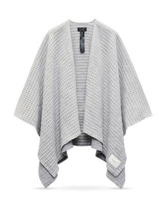 Joni Waffle Wool Poncho by RAG&BONE