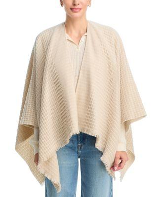 Joni Waffle Wool Poncho by RAG&BONE