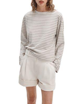 Kelly Stripe Boxy Jersey Tee by RAG&BONE