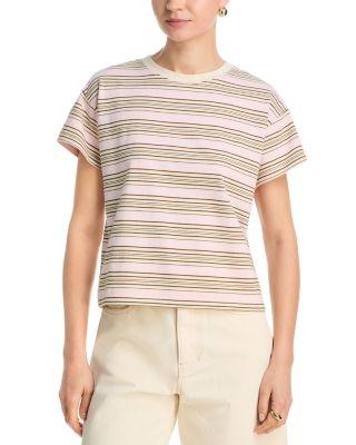 Kelly Stripe Boxy Jersey Tee - Exclusive by RAG&BONE