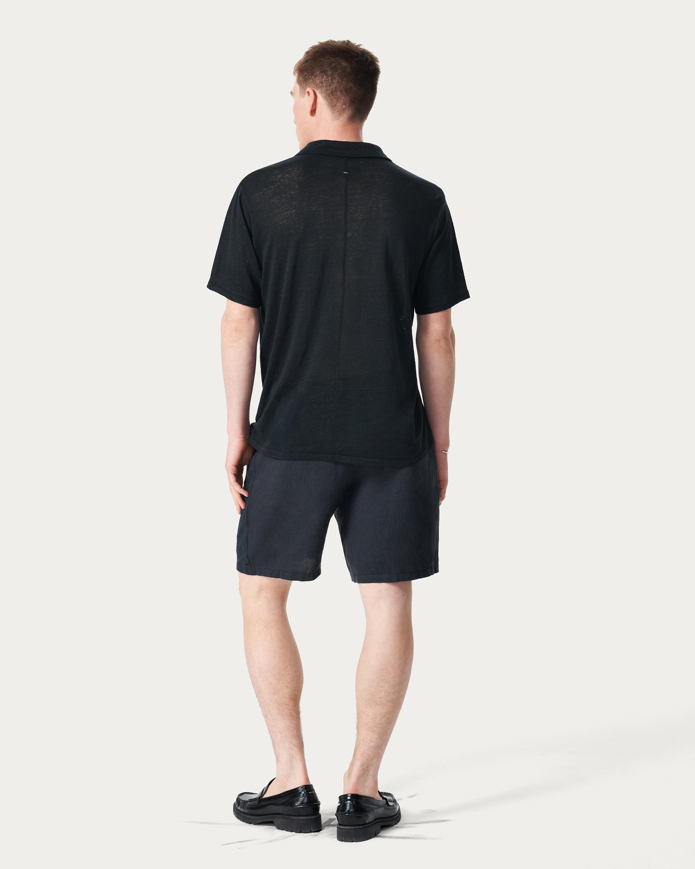 Linen Johnny Collar Polo by RAG&BONE