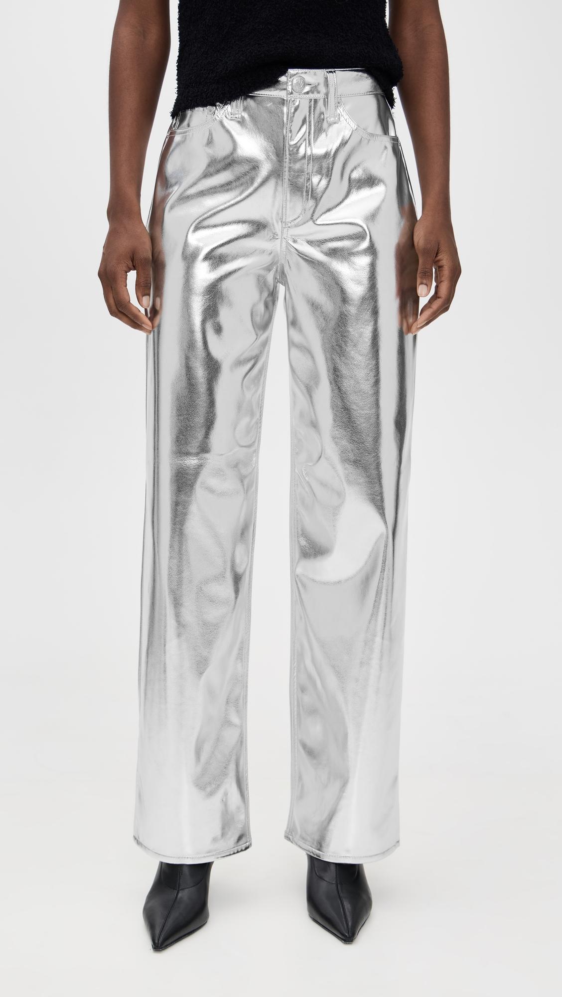 Logan Faux Leather Wide Leg Pants by RAG&BONE