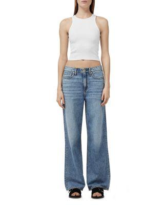 Logan Featherweight High Rise Wide Leg Jeans by RAG&BONE