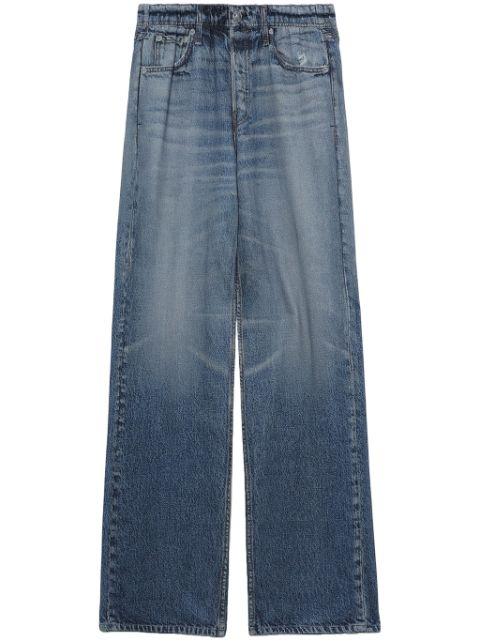 Logan mid-rise wide-leg jeans by RAG&BONE