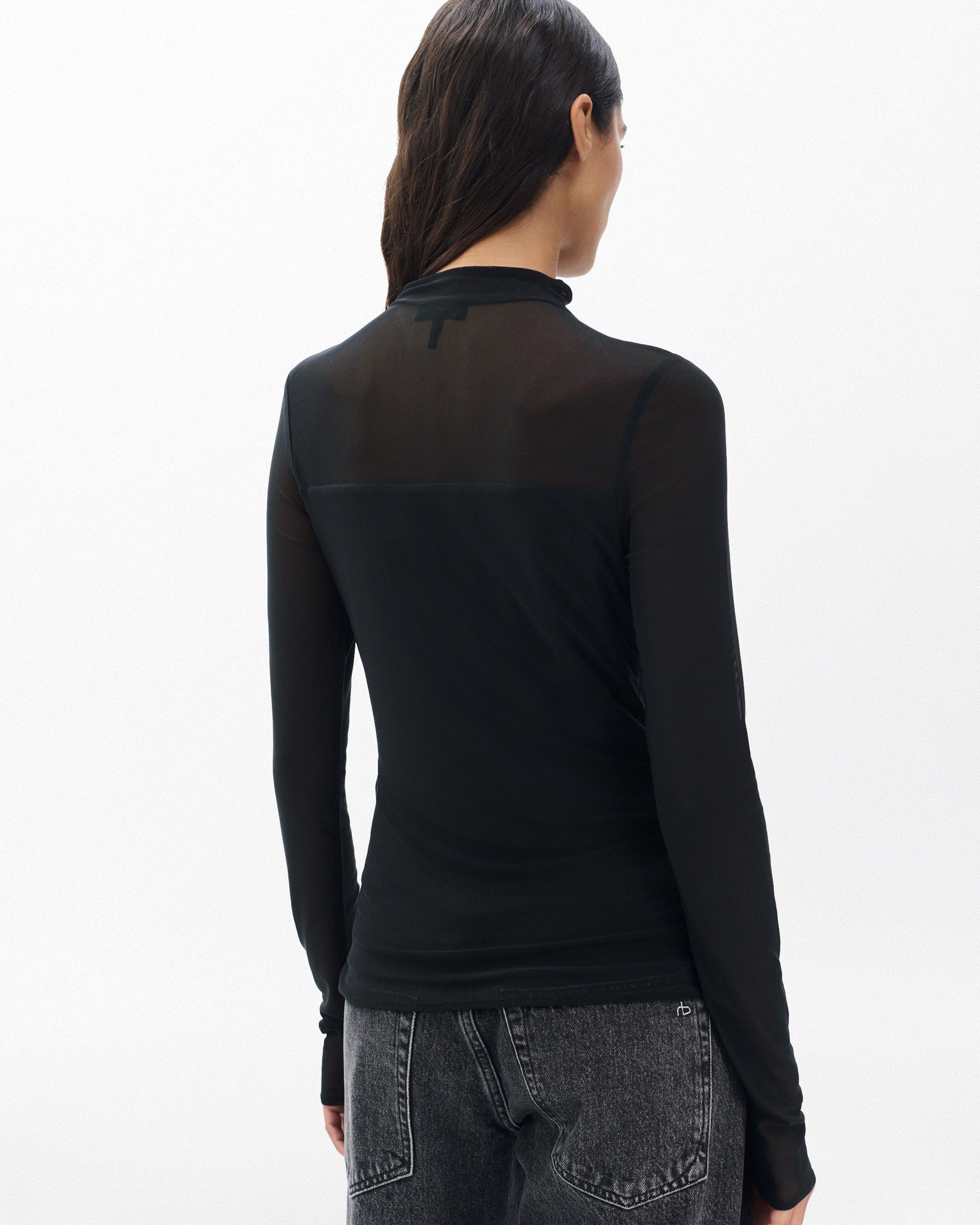 Luca Mixed-Media Mockneck by RAG&BONE