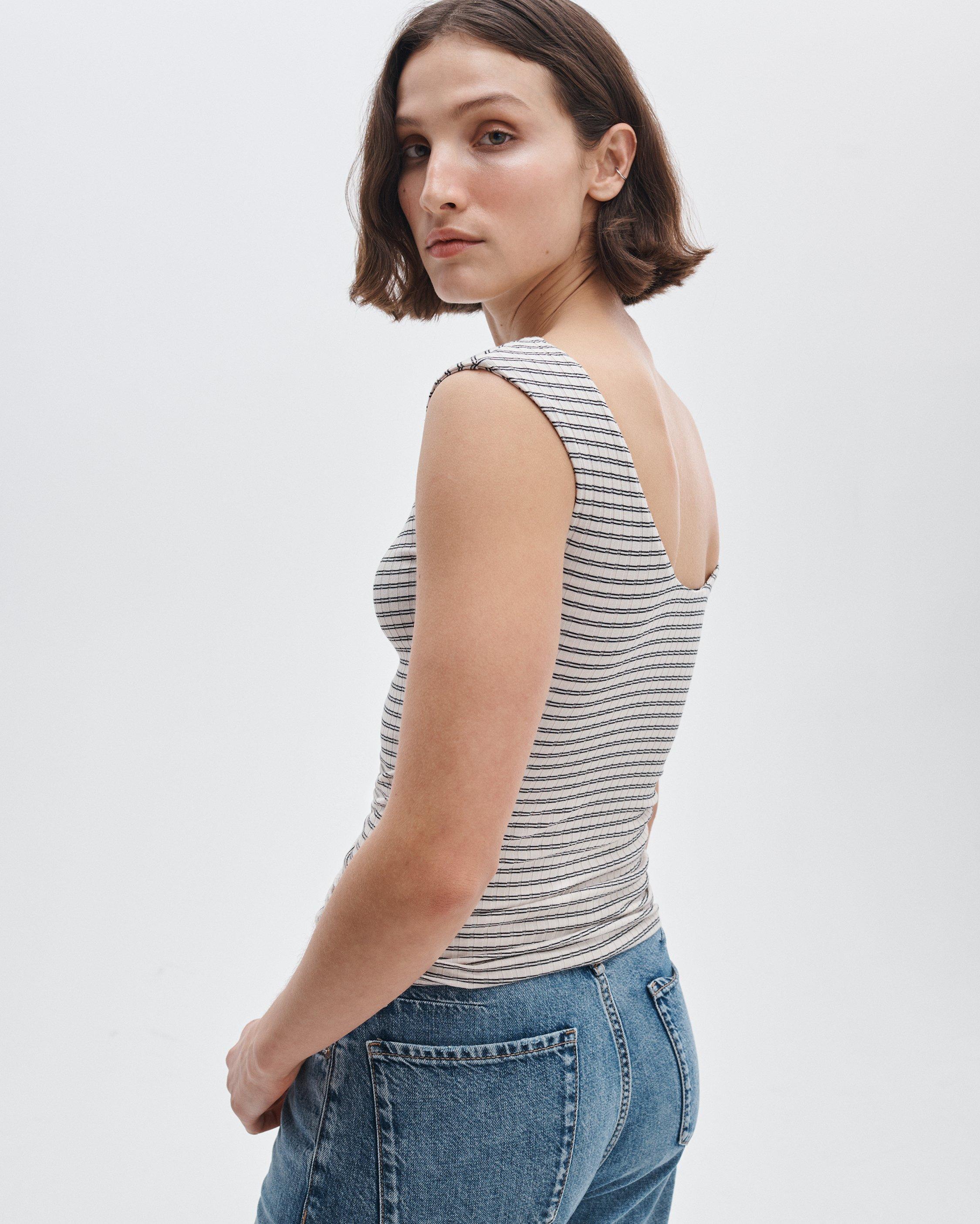 Luca Striped Reversible Tee by RAG&BONE