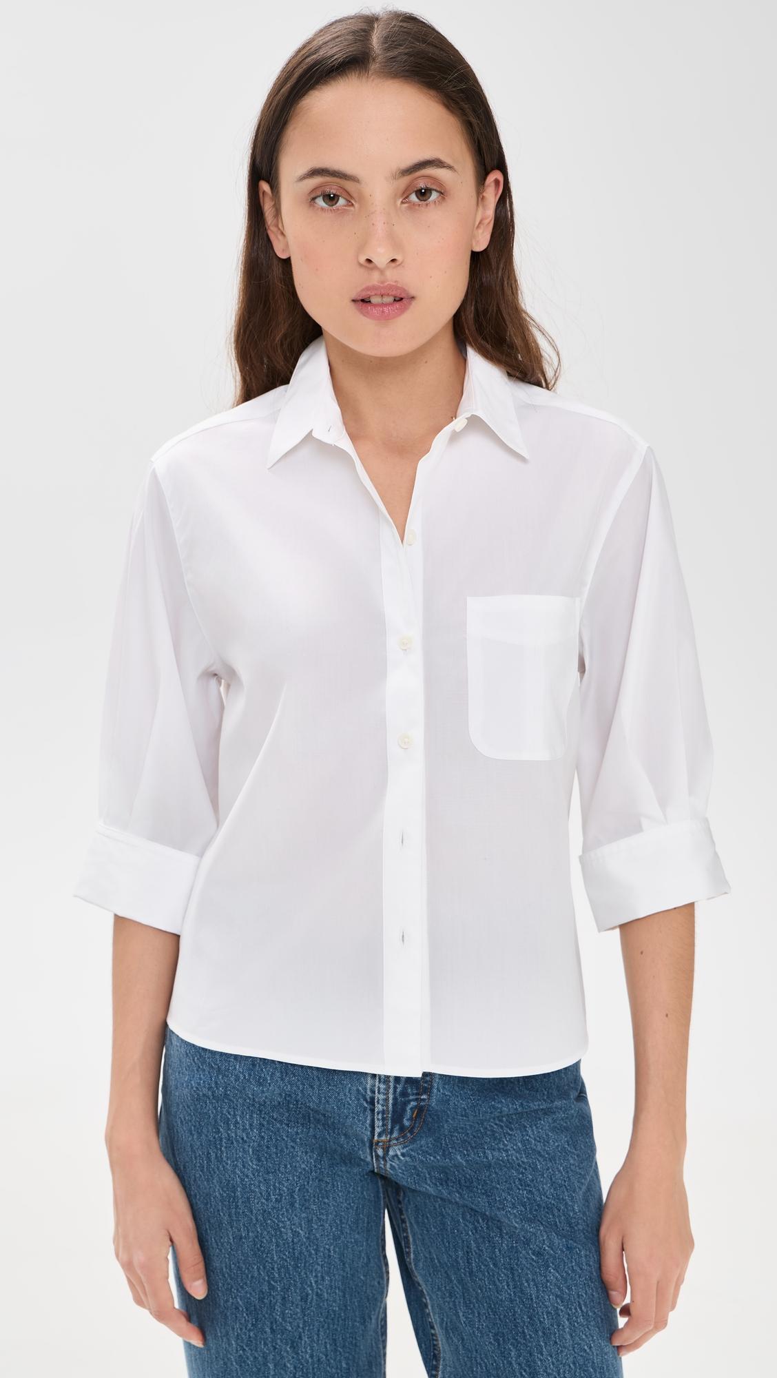 Lucia Poplin Button Down Shirt by RAG&BONE