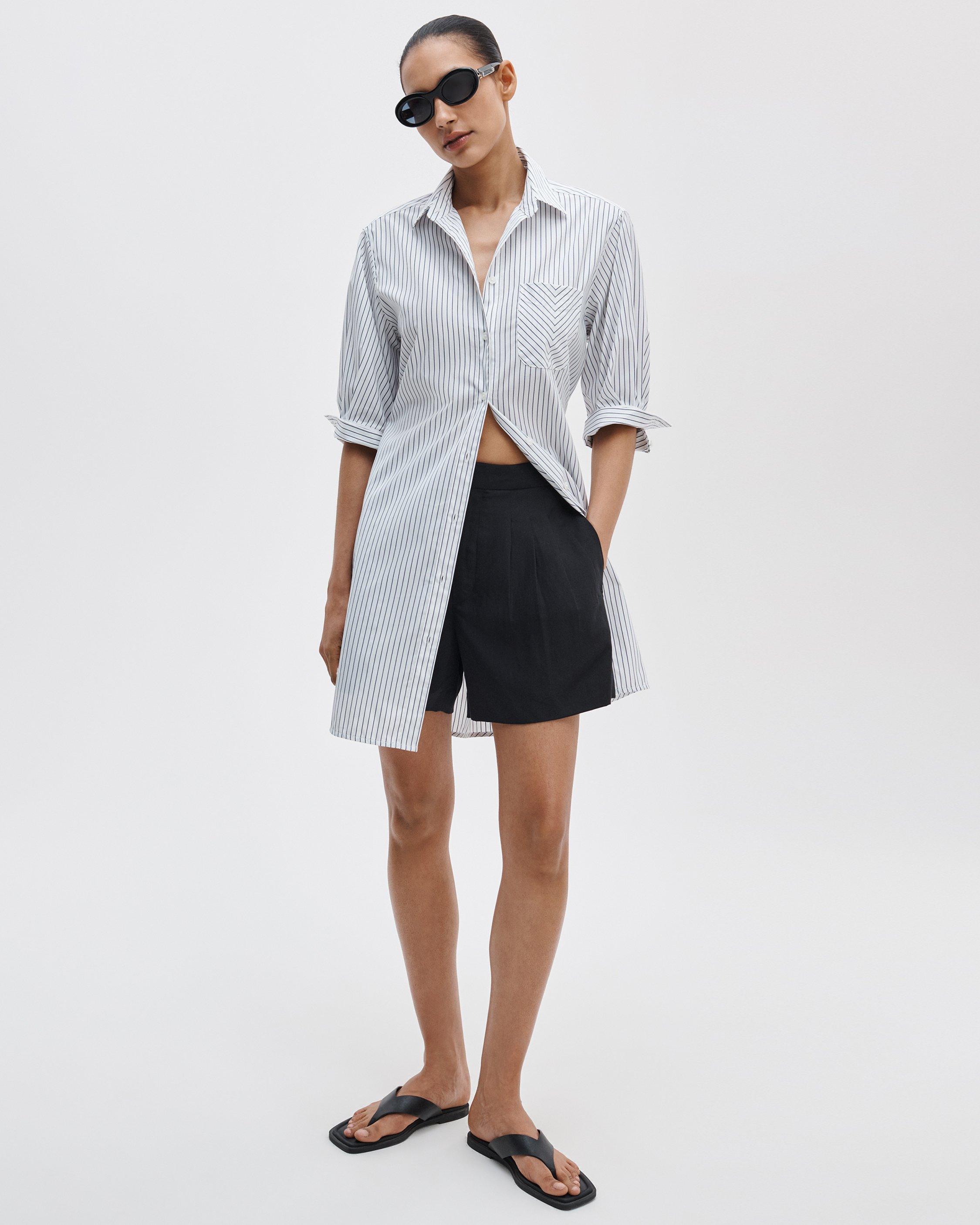 Lucia Striped Cotton Mini Dress by RAG&BONE