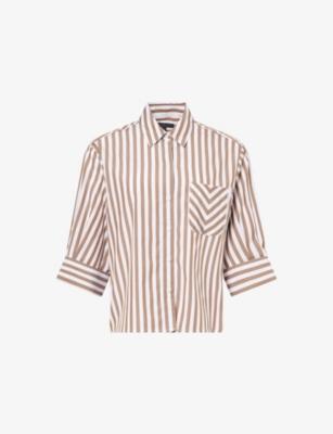 Lucia Striped Cotton Shirt by RAG&BONE