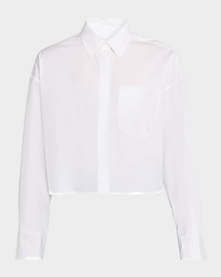 Marin Cropped Cotton Shirt by RAG&BONE