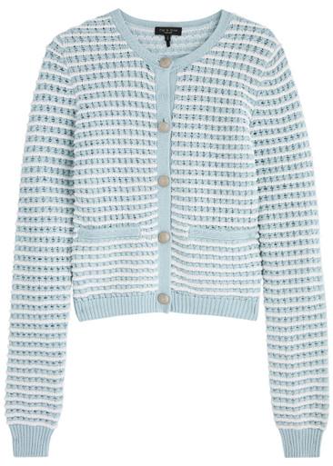 Marlee striped cotton-blend cardigan by RAG&BONE