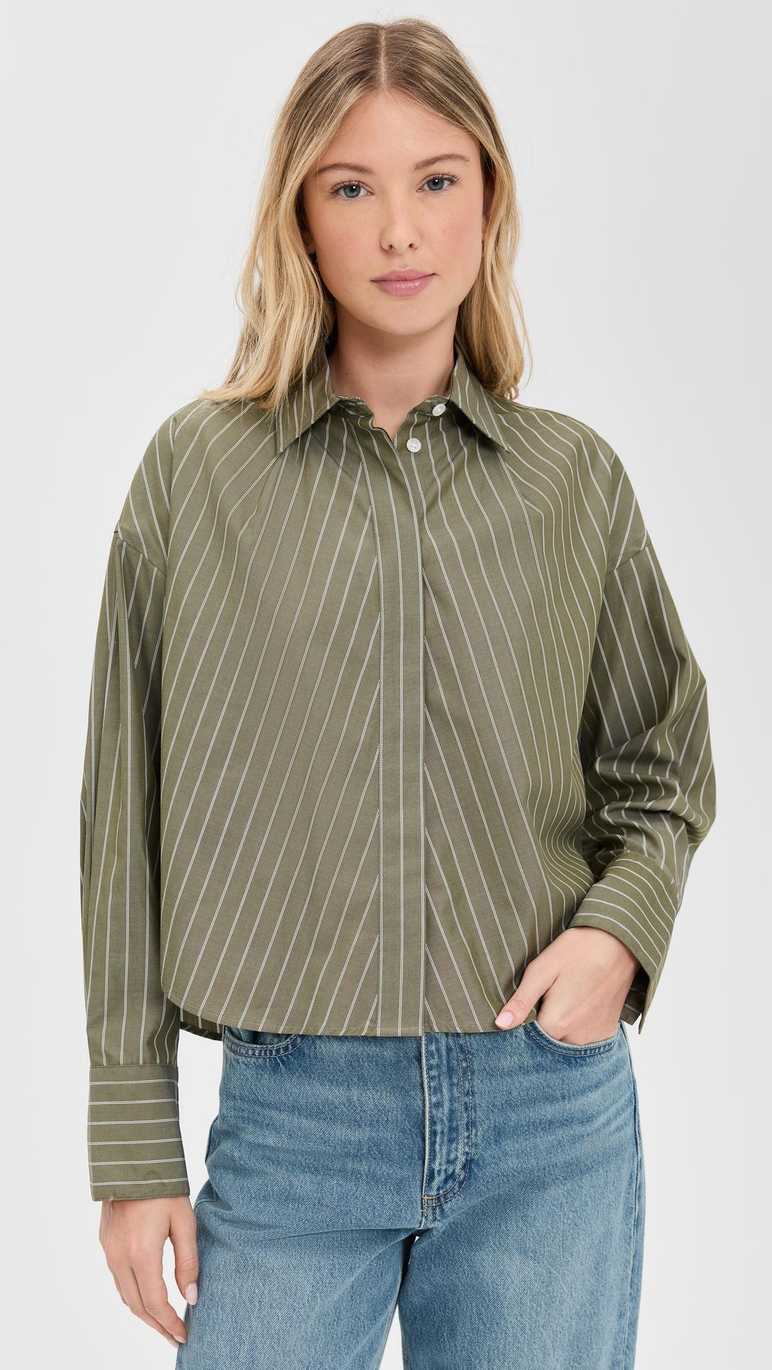 Martha Poplin Striped Shirt by RAG&BONE