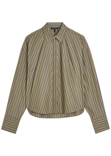 Martha striped cotton-poplin shirt by RAG&BONE