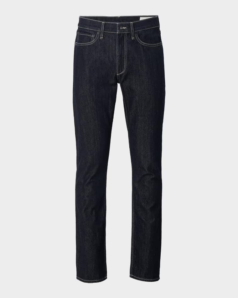 Men's Belmont Contrast-Stitch Straight Leg Jeans by RAG&BONE