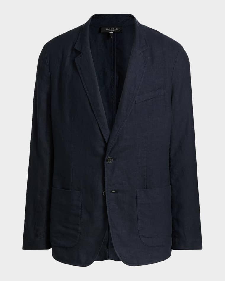 Men's Butler Linen Patch-Pocket Blazer by RAG&BONE