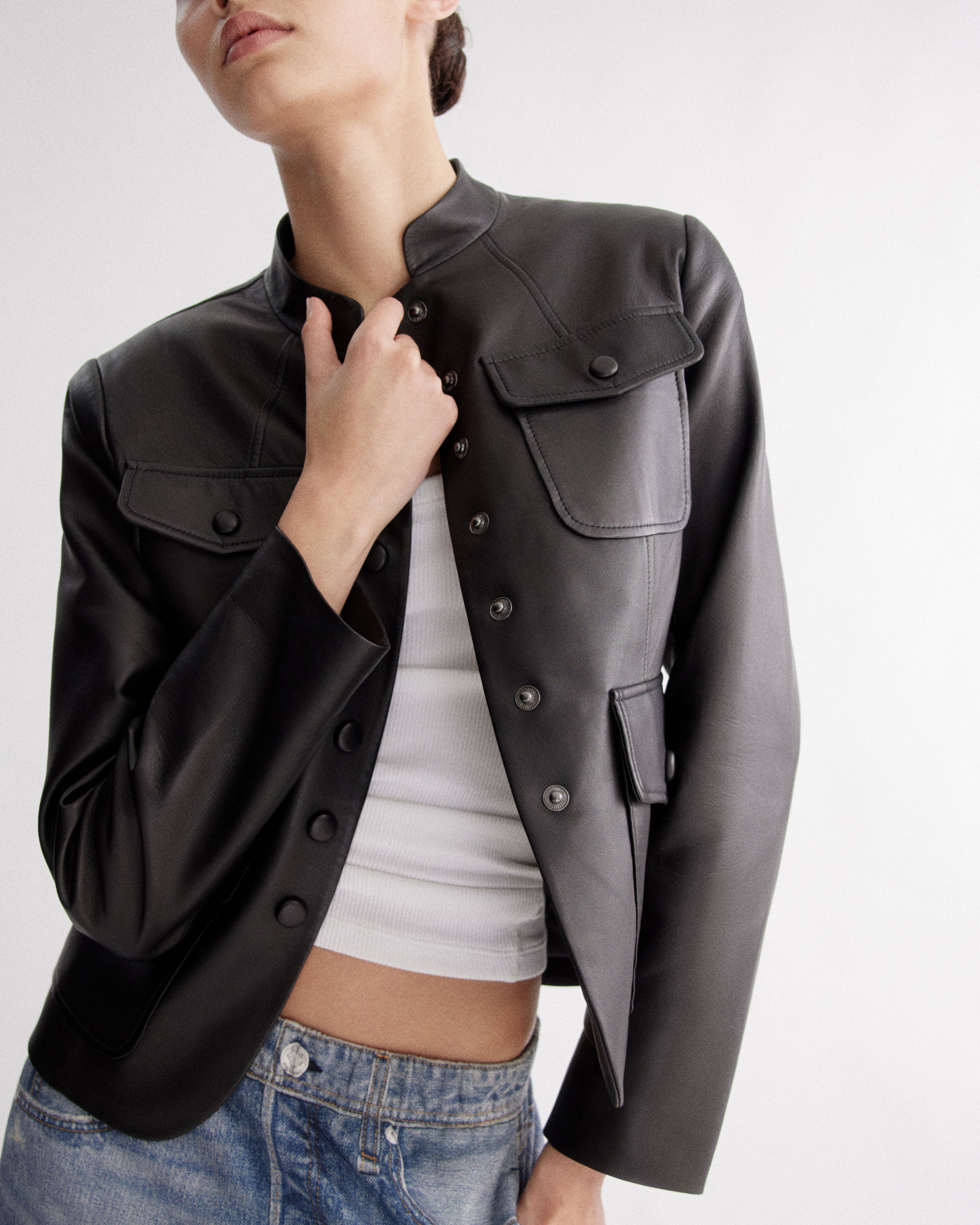 Mercer Leather Blazer by RAG&BONE