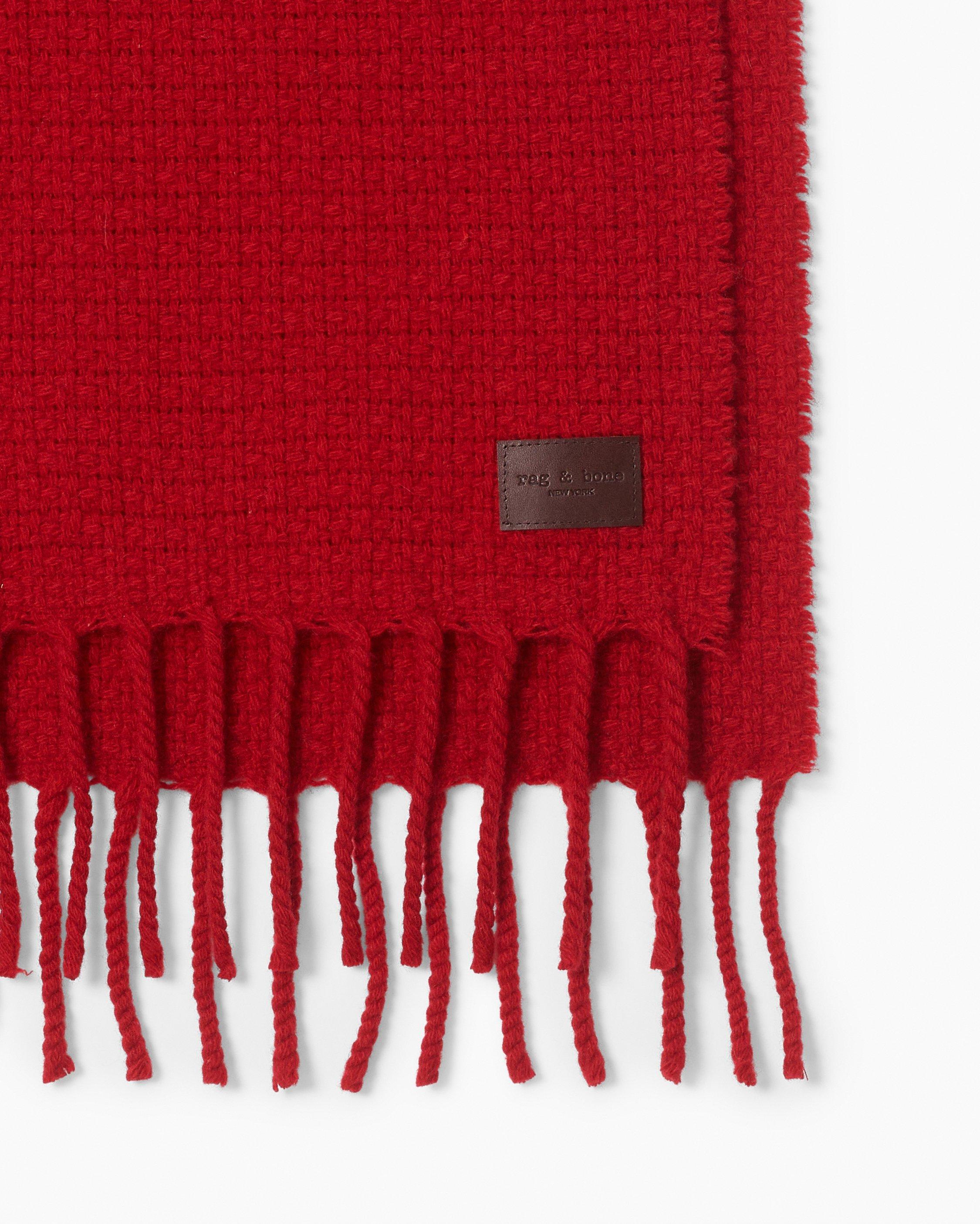Mila Textured Italian Cashmere Scarf by RAG&BONE