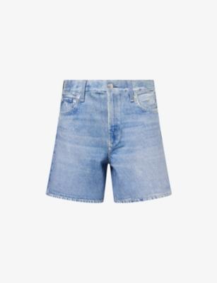 Miraamar Faded-Wash Denim Shorts by RAG&BONE