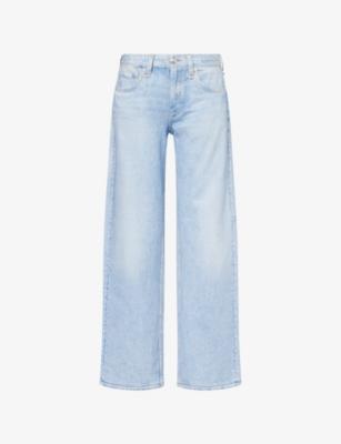 Miramar Denim-Print Cotton Trousers by RAG&BONE