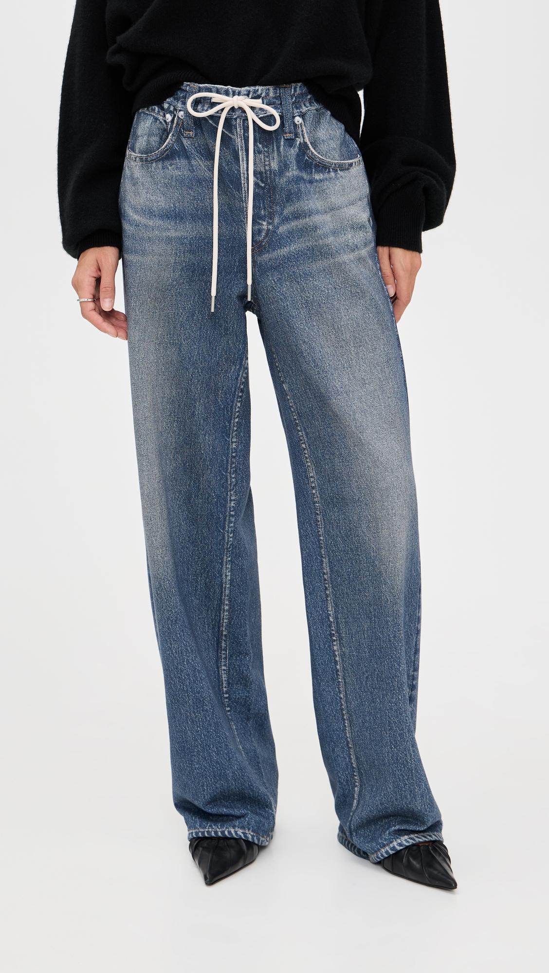 Miramar Terry Draw Cord Wide Pants by RAG&BONE